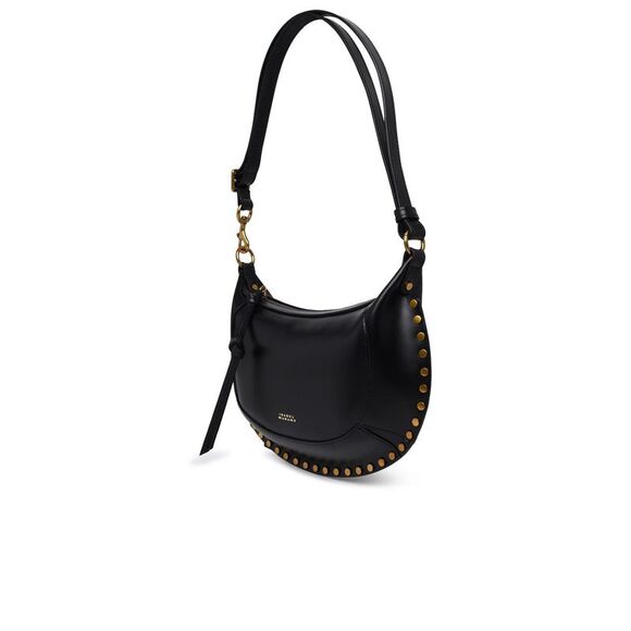 Isabel Marant 'Oskan Moon' Black Leather Bag Women - Picture 2 of 3